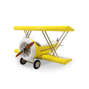 Toy airplane model for children